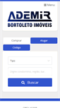 Mobile Screenshot of imobiliariaademirimoveis.com